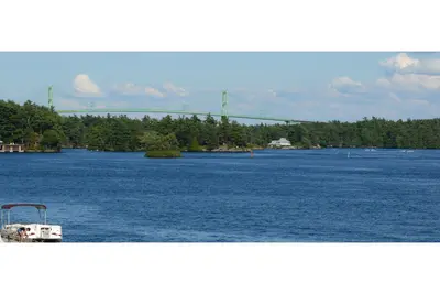 Thousand Islands Bridge from Ivy Lea 2