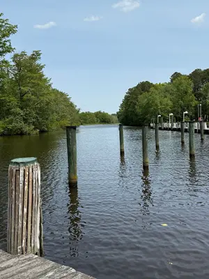 Pocomoke River in Snow Hill, Maryland