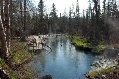 Liard River Hot Springs Campground