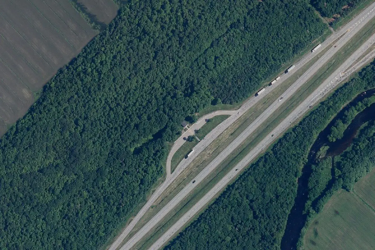 Aerial view