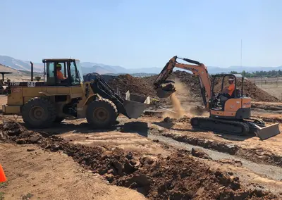 Rest area foundation excavation July 5, 2018 (42318765105)