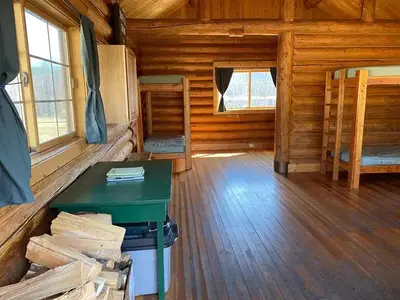 Crandall Cabin interior
