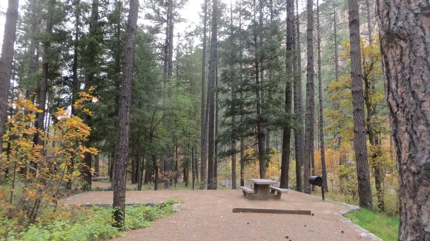 Pine Flat Campground with Amazing Mountain Views