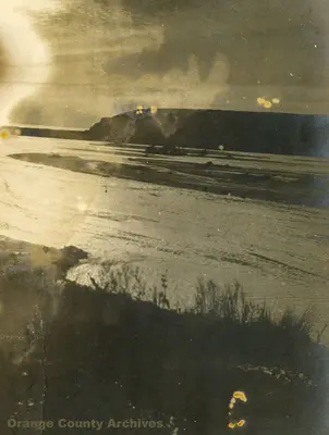 San Juan Creek mouth during 1916 flood (29992957015)