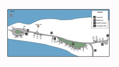 Marcus Island Campground