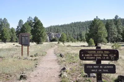 A photo of facility Canyon Vista with Picnic Table, Fire Pit