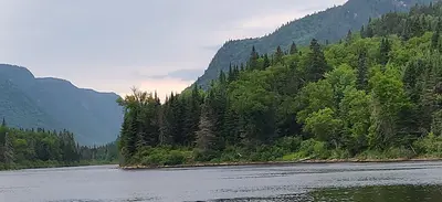 Parc National Jacques-Cartier vue montagnes
