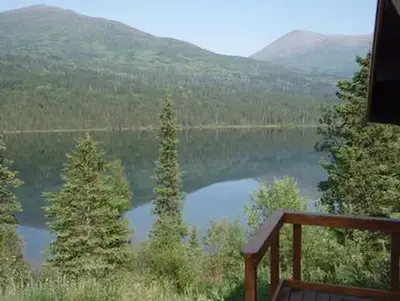 Juneau lake cabin2