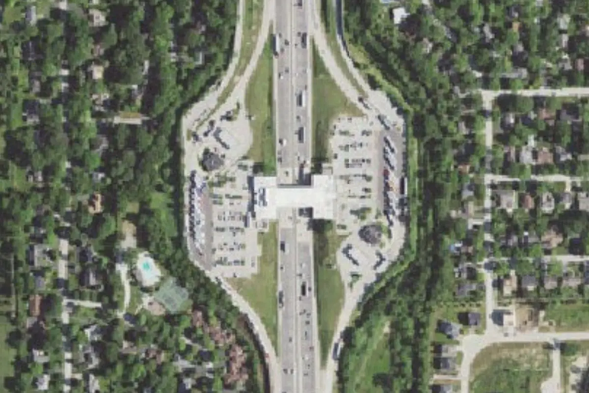Aerial view