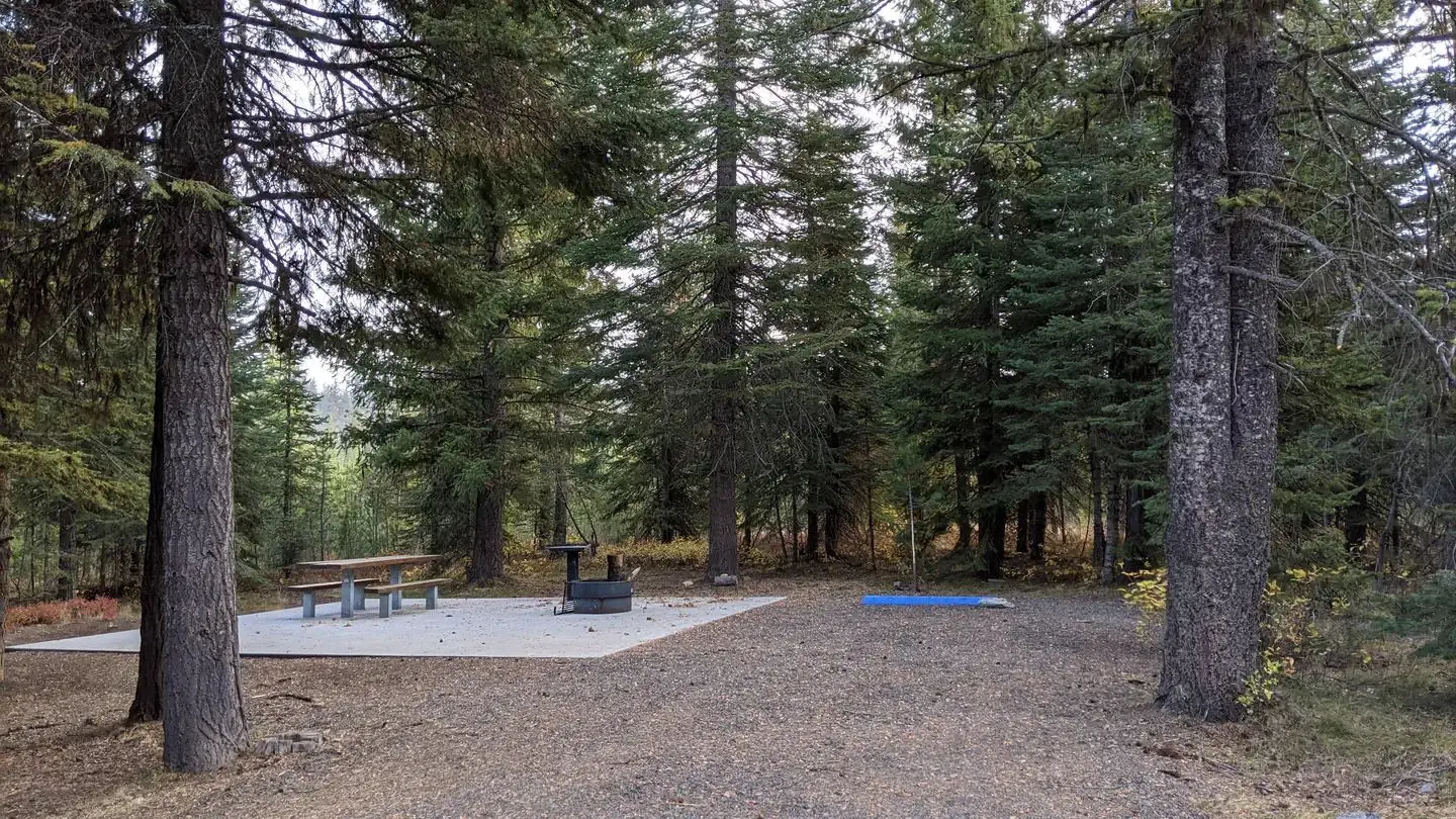Cold Springs Campground campsite