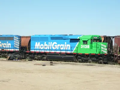 Mobil Grain Locomotive