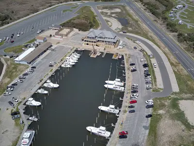 Replacement marina store and restaurant facility at the Oregon Inlet Fishing Center - 53660626196