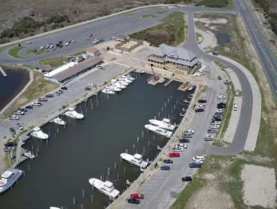 Replacement marina store and restaurant facility at the Oregon Inlet Fishing Center - 53660626216