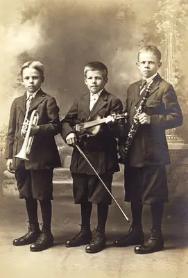 Unidentified Koreshan boys in Estero, Florida (11434980385)