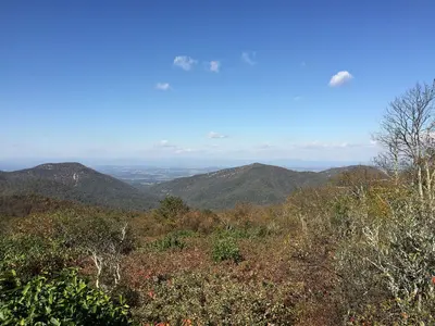 2016-10-24 12 02 36 View northwest from the Dundo Overlook along Shenandoah National Park's Skyline Drive in Rockingham County, Virginia