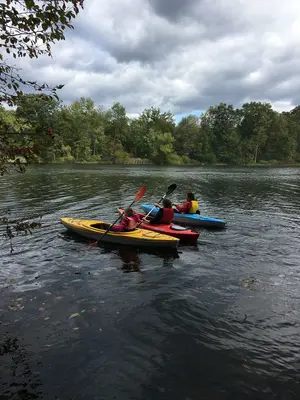 Kayaking at Gifford Pinchot State Park