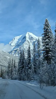 View of Mount Robson from Mount Robson Provincial Park, BC9