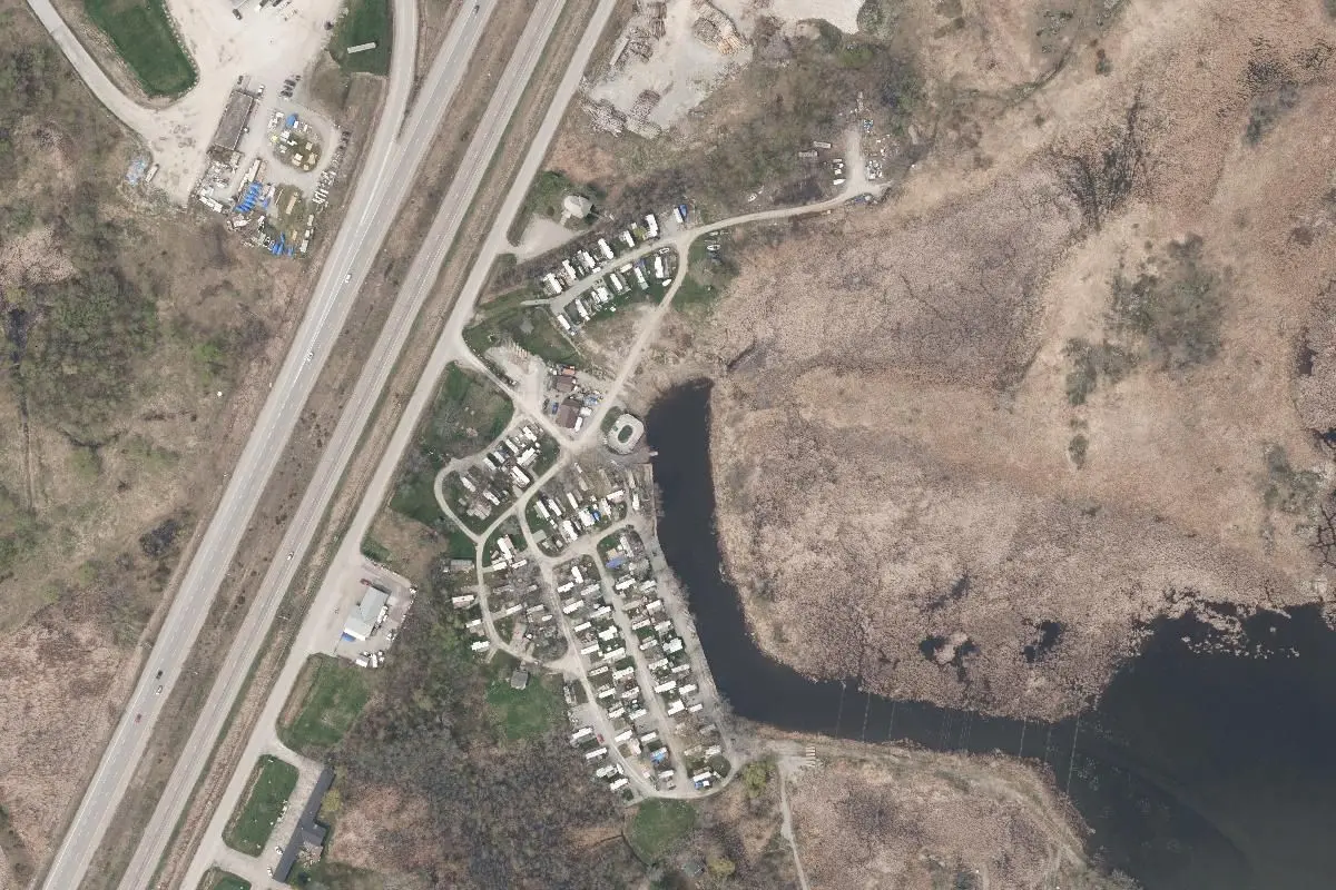 Aerial view
