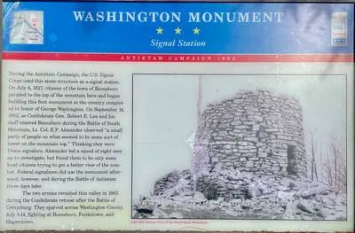 Washington Monument, Antietam Campaign 1862, Boonsboro, MD
