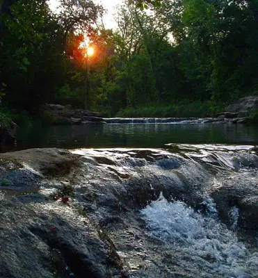 Travertine Falls, Sulfur, Chickasaw NRA - panoramio