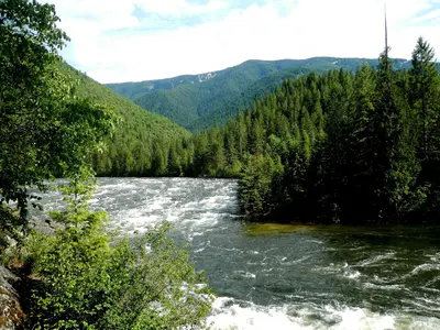 Lochsa bend - panoramio