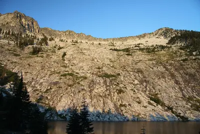 Snowslide Lake near Caribou Lake in Northern California in 2011 (1)