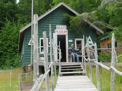 Billy's Museum, Echo Bay, Gilford Island, British Columbia, Canada