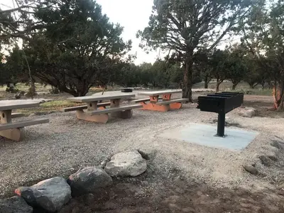 Group site at Pyramid Ridge Campground