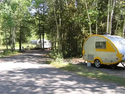 Colter Bay Campground RV site