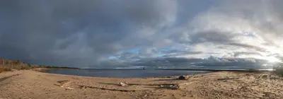 Manistique East Breakwater Light - Manistique, Michigan, USA - October 10, 2023 01