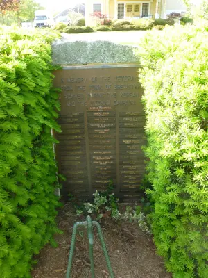 Korean and Vietnam Wars memorial; Brewster, MA