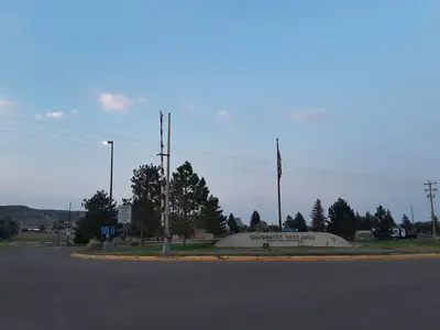 Chugwater, Wyoming at dusk - 001