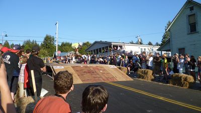 Cathlamet Downhill Corral Boardercross Competition 1