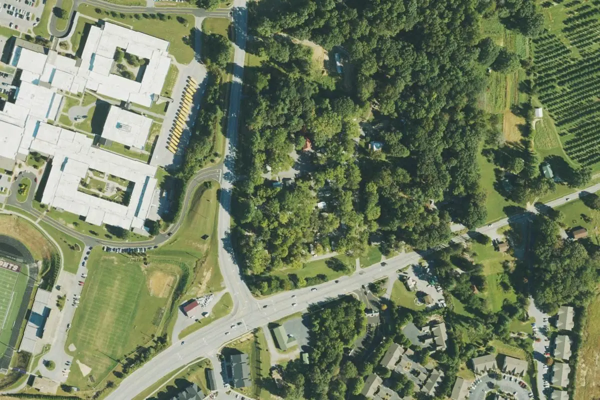 Aerial view
