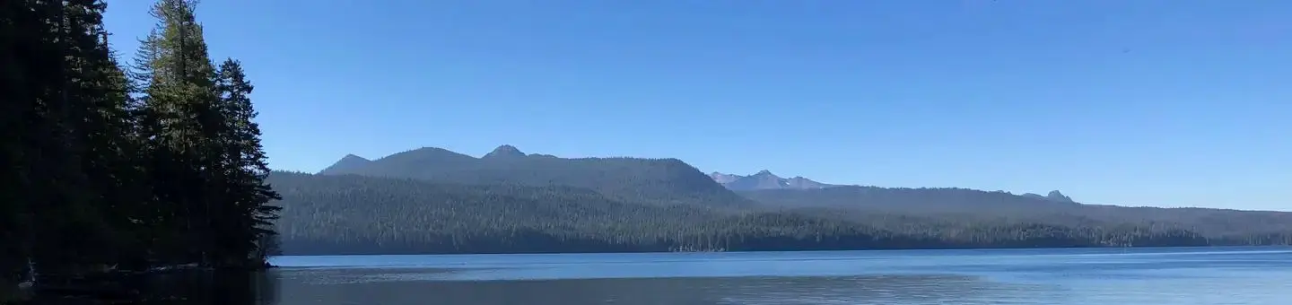 Sunset Cove Campground on Odell Lake