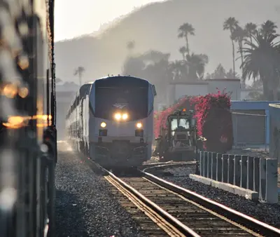 Surfliner meets Starlight at Ventura California - panoramio