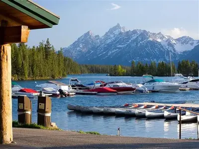 The Colter Bay Marina