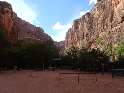 Entrance to Havasupai Campground - panoramio