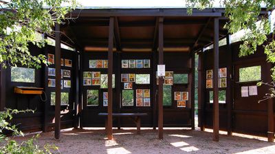 Bird Blind Palo Duro Canyon State Park Texas 2024