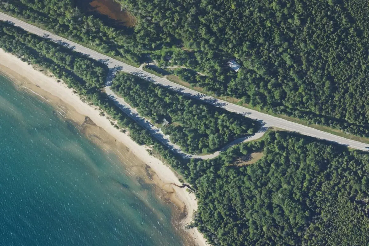 Aerial view