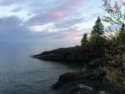 Lake Superior (Gooseberry Falls State Park)