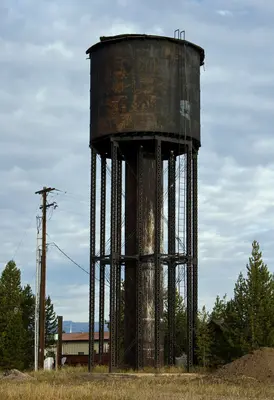 West Yellowstone water tower MT1