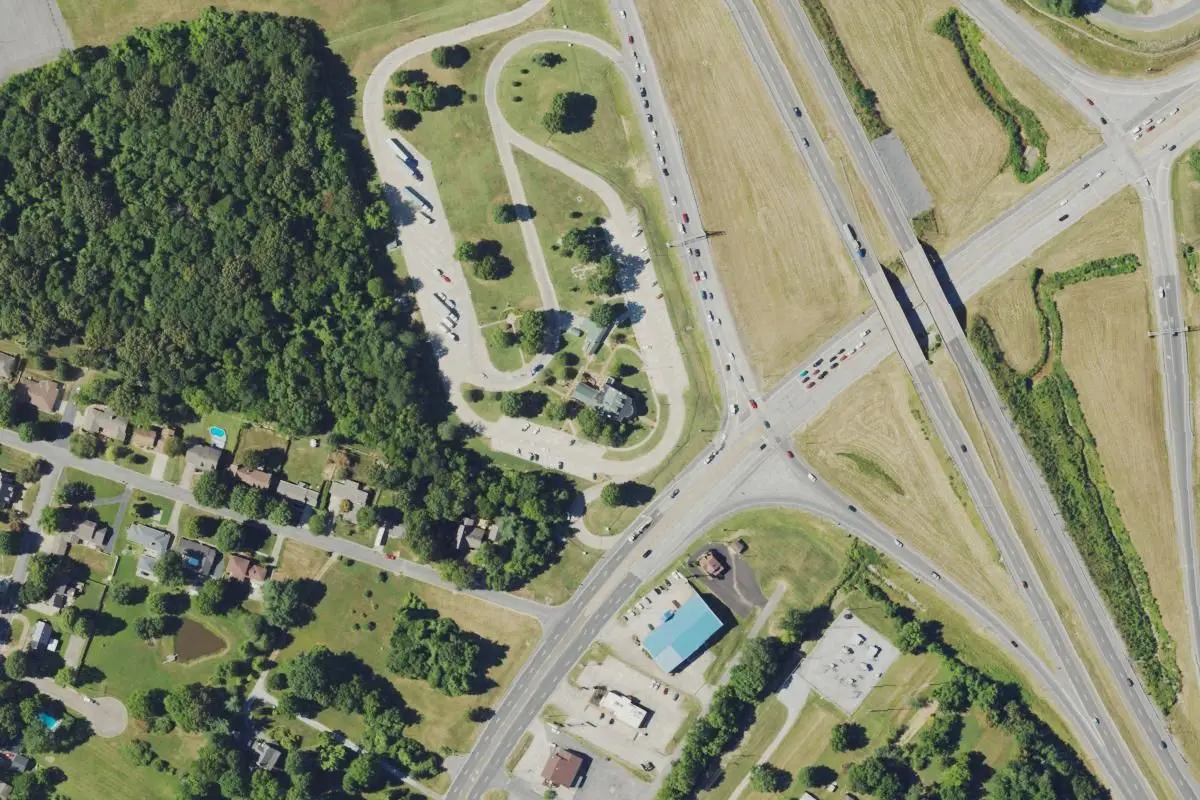 Aerial view