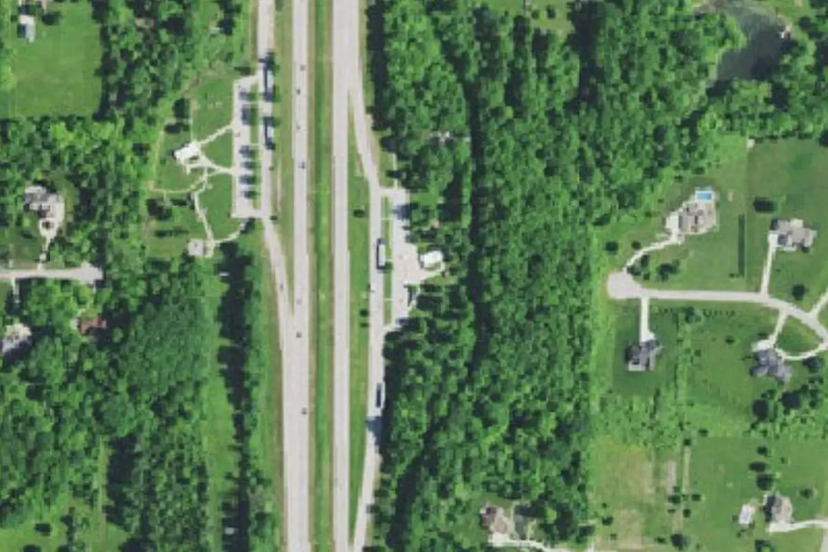 Aerial view