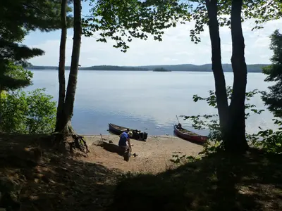 North Tea Lake West Arm near the cold sweet stream - panoramio