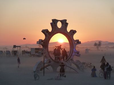 Exsuscitare Traiectus at Burning Man 2011