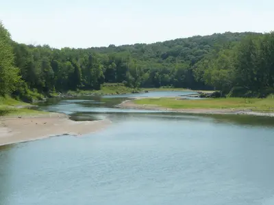 Des Moines River in Dolliver State Park