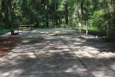 Suwannee River State Park campsite