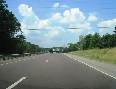 I-80 wb in Snow Shoe Borough, PA, June 2024