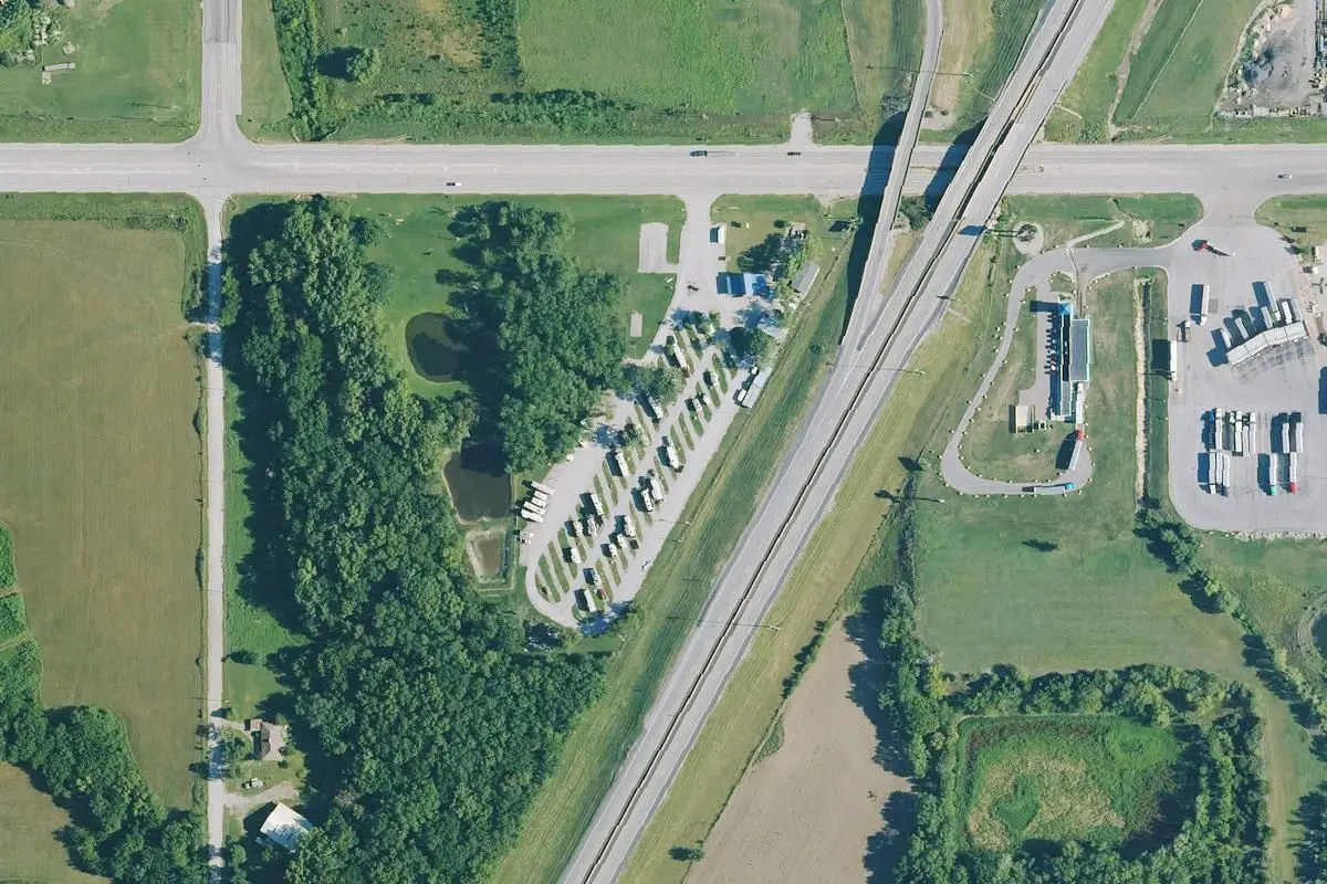 Aerial view